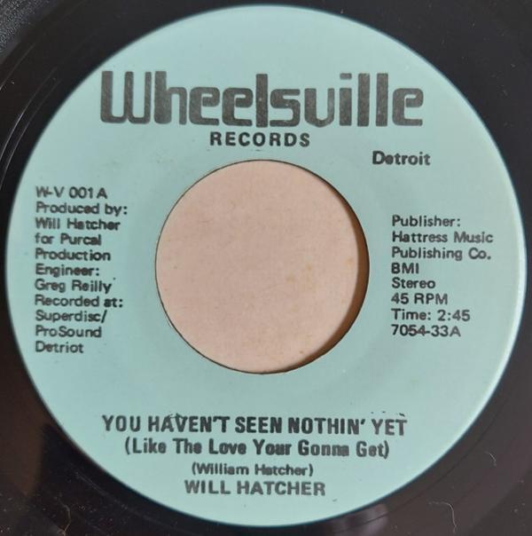 Will Hatcher - You Haven't Seen Nothin' Yet (Like The Love Your Gonna Get)