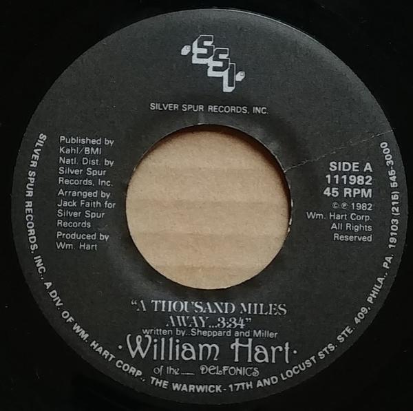 William Hart - A Thousand Miles Away / My Words Fell In Love With Music