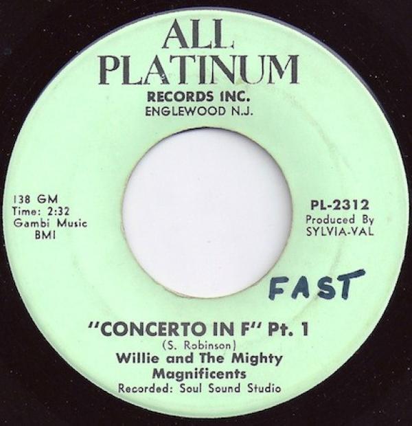 Willie & The Mighty Magnificents - Concerto In F