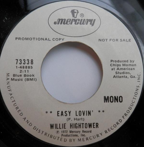 Willie Hightower - Easy Lovin'