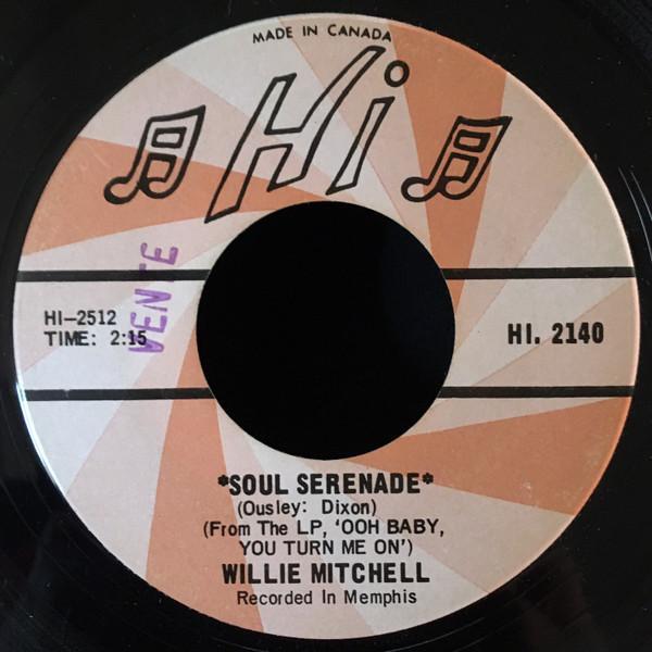 Willie Mitchell - Soul Serenade / Mercy Mercy Mercy