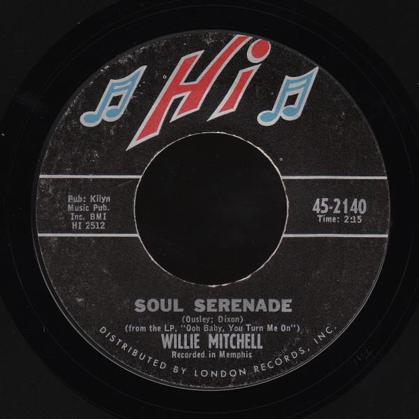 Willie Mitchell - Soul Serenade / Mercy Mercy Mercy