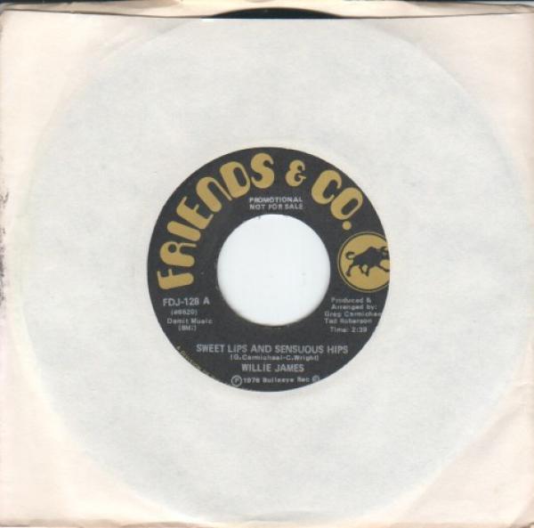 Willie Ray James - Sweet Lips And Sensuous Hips
