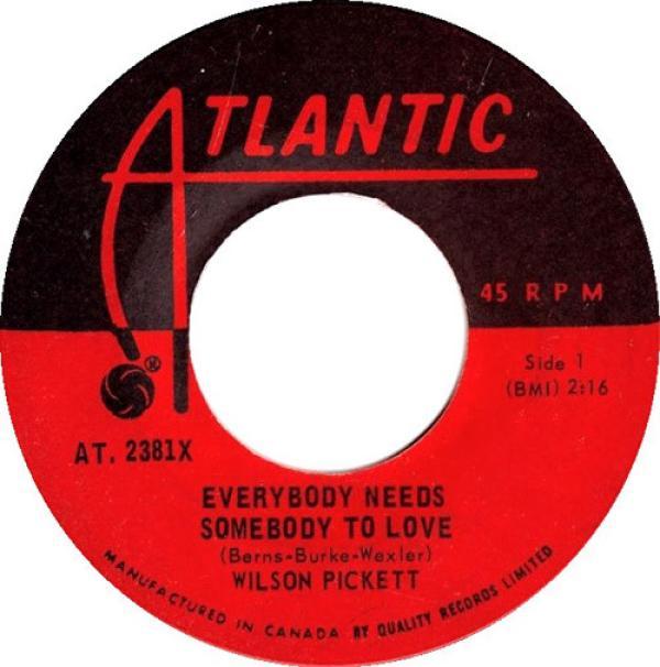 Wilson Pickett - Everybody Needs Somebody To Love
