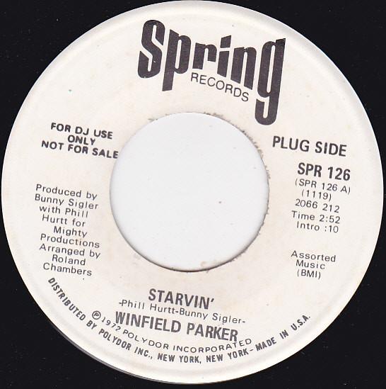 Winfield Parker - Starvin'