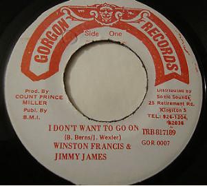Winston Francis - I Don't Want To Go On