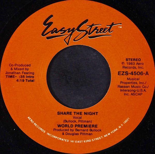 World Premiere  - Share The Night