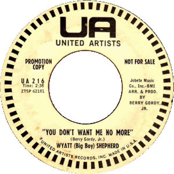 Wyatt (Big Boy) Shepherd - You Don't Want Me No More / Need Your Lovin', Part 4