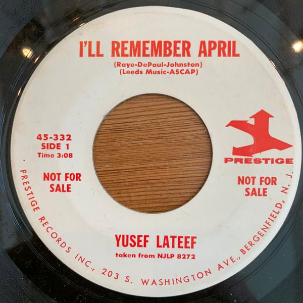 Yusef Lateef - I'll Remember April / Blues For The Orient