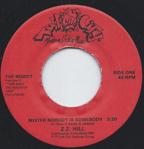 Z.Z. Hill - Mister Nobody Is Somebody