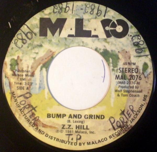 Z.Z. Hill - Bump And Grind