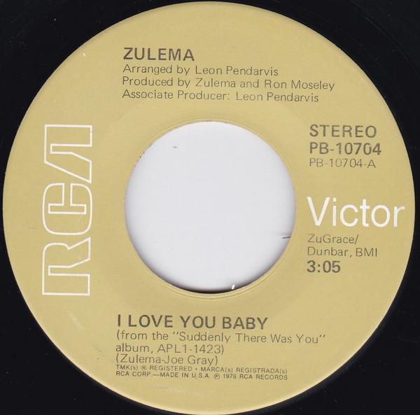 Zulema - I Love You Baby