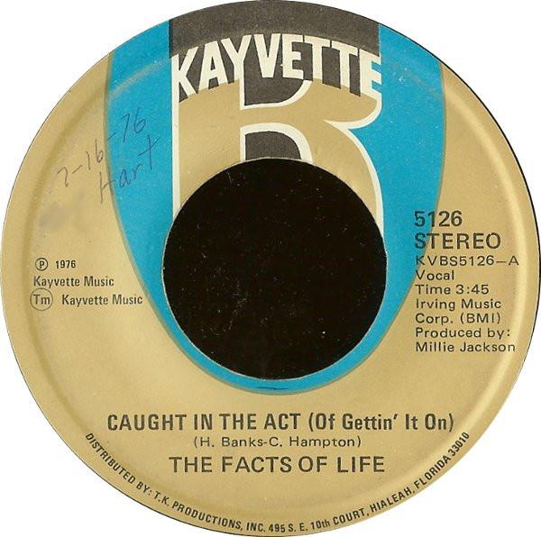 facts of life - Caught In The Act (Of Gettin' It On) / L-O-V-E