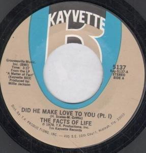 facts of life - Did He Make Love To You