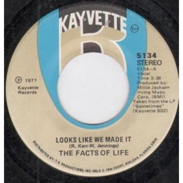 facts of life - Looks Like We Made It / Lost Inside Of You