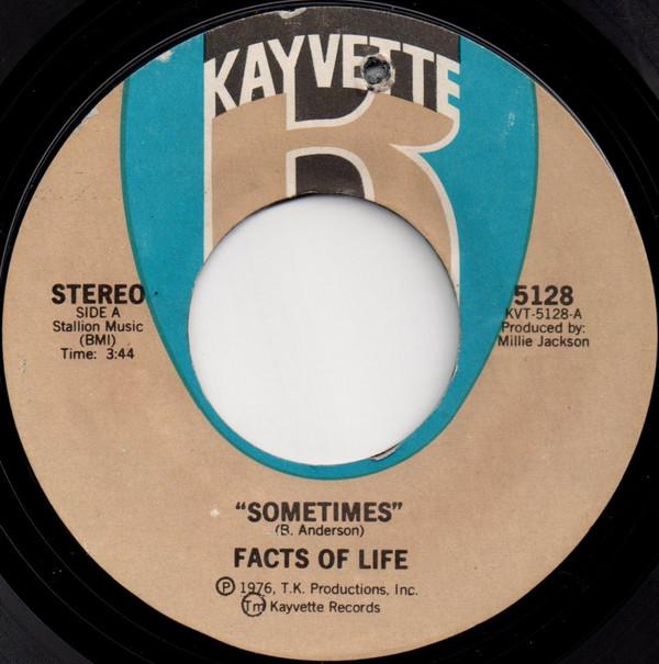 facts of life - Sometimes
